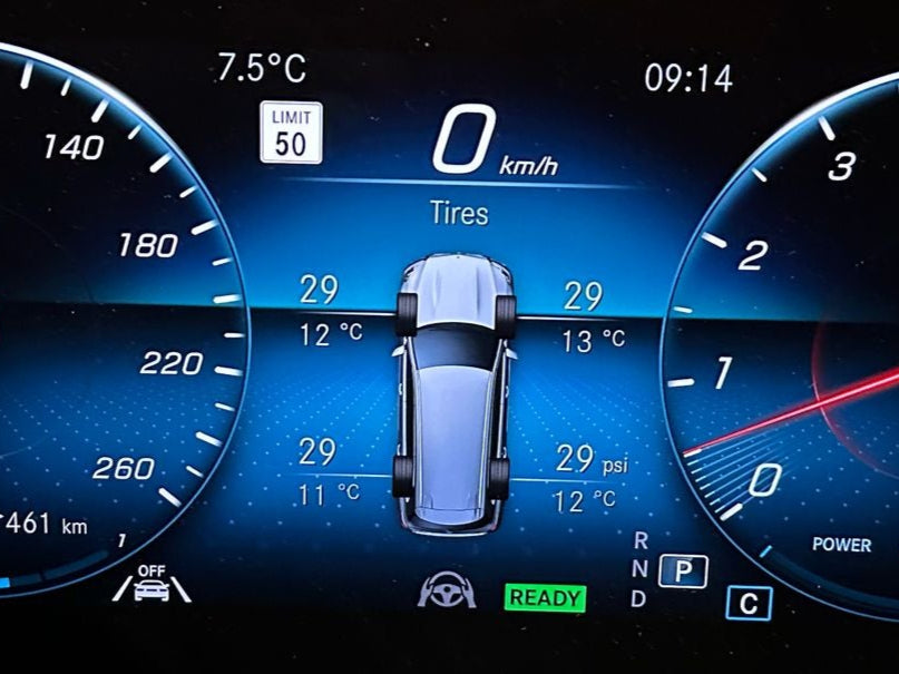Merceded TPMS Retrofit - Direct Tyre Pressure Monitoring